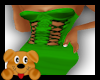 !A! Corset Dress Green