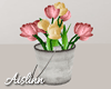Country Flower Bucket 2