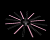 Pink Gothic Cross Floor