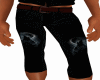 Long short black wolf