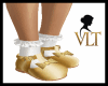 Sapato dourado  kidsVLT