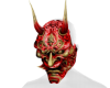 A| Red Gold Oni Mask