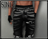 SIN13 Leather Belt Pants