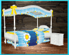 [MM] Blue Canopy Kid Bed