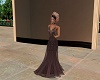 Sequin Sable Gown