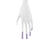 purple nails