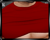 Muscle Crop Top Red