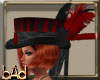 Red Stripe Feather Med