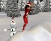 3P Snowball Fight + Olaf