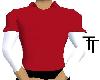 Long Sleeved Polo Red
