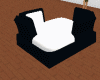 black n white couch