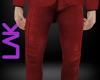 Sparkling pants red