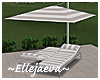 Poolside Umbrella & Tabl