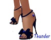 blue heart heels