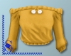 *S* CropSweater Gold