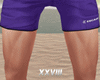 𝓧. Esc. Shorts Purple