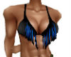 blk blue fringe top1