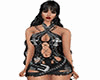 sexy gothic black dress