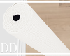 Rolled Yoga Mat | White
