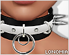 Spiked Ring Choker