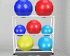 Gym Fitness Ball Rack