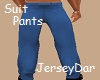 Suit Pants Spring Blue