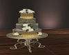 birthday cake on table