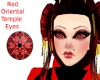 Red Oriental Temple Eyes