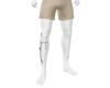 Beige Shorts