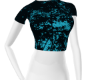 black and blue top