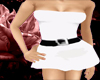 White Dress with Belt