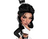 black hair