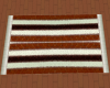 Brown Striped Rug