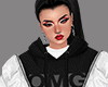|Anu|White Oversized *F