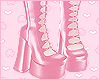 Strap Platforms Pink