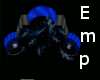 {Emp} Black+Blue Room