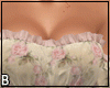 Pink Floral Corset Dress