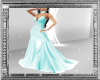 W| Light Teal Gown