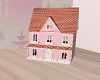 WHITE/PINK DOLL HOUSE