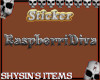 RaspberriDiva Sticker2
