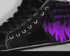 e Purple Lit Sneakers