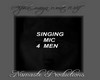 AO~SINGING MIC POSES MEN