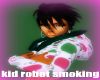 kid robot smoking hoody