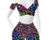 rainbow cheetah outfit