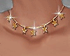 Stars Gold Earrings