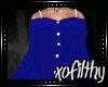 |xo| Lazy Tee Blue