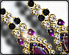 Lg-Violet Earrings