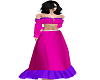 purple&pink gypsy dress