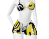 YELLOW AND BLACK FIT