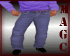 Purple means jeans